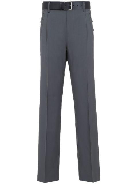 pressed-crease trousers by MOSCHINO