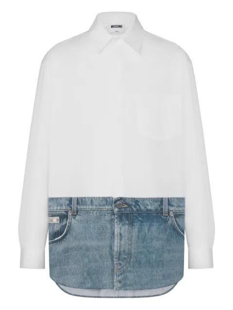 print-panel shirt by MOSCHINO