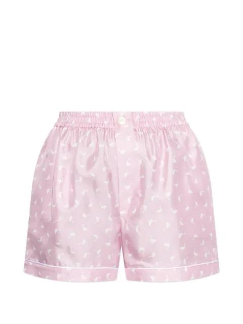 print shorts by MOSCHINO