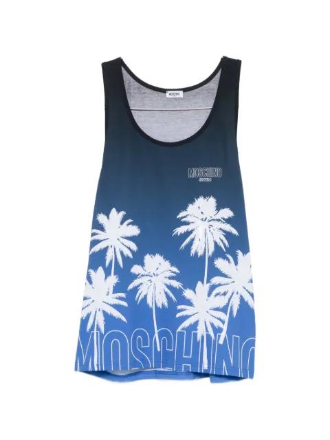 printed vest by MOSCHINO