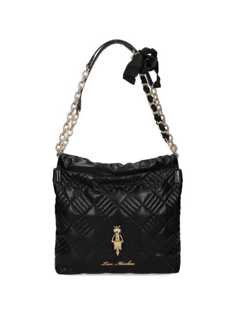 quilted chain-strap tote bag by MOSCHINO