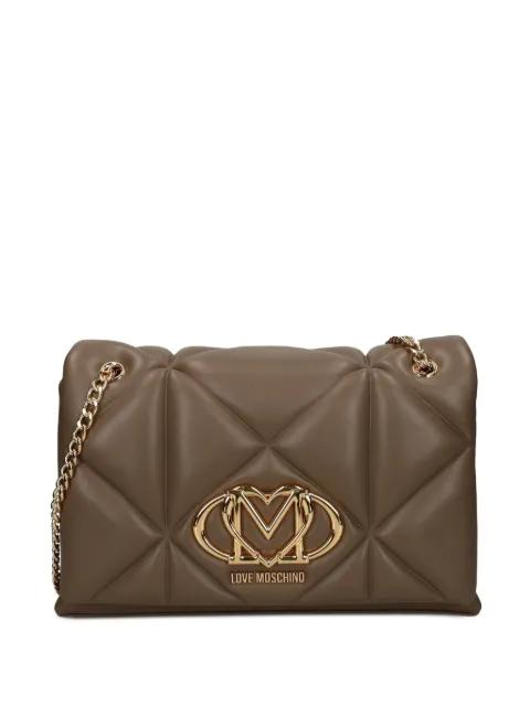 quilted shoulder bag by MOSCHINO