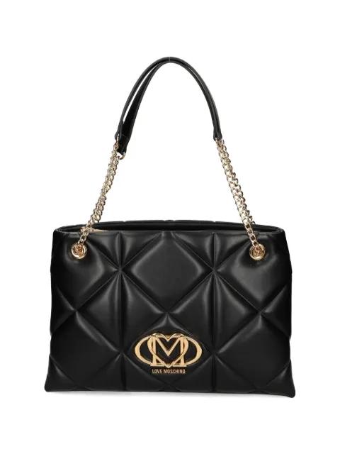 quilted tote bag by MOSCHINO