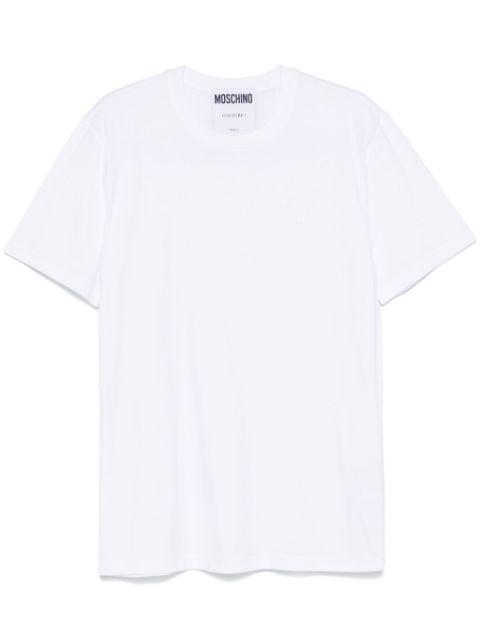 raised-logo T-shirt by MOSCHINO