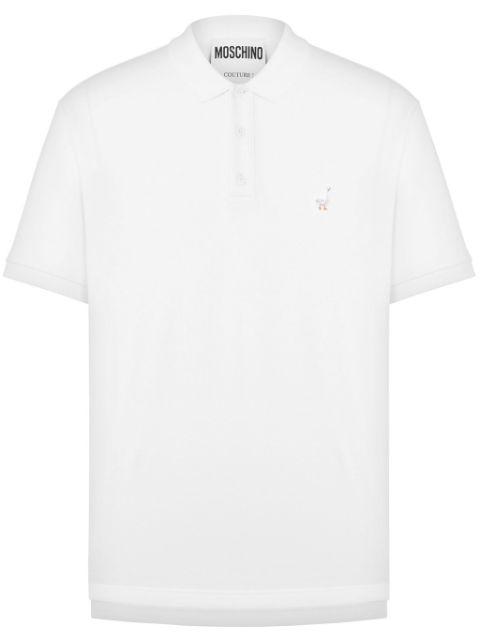 regular-fit polo shirt by MOSCHINO