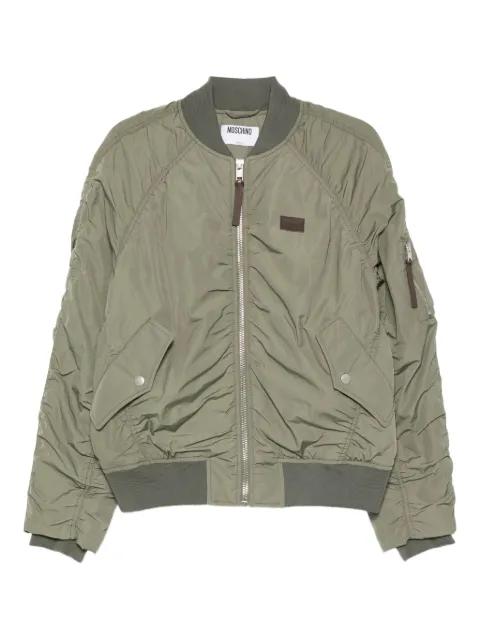 ruffled bomber jacket by MOSCHINO