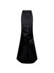 satin-finish flared maxi skirt by MOSCHINO satin-finish flared maxi skirt by MOSCHINO