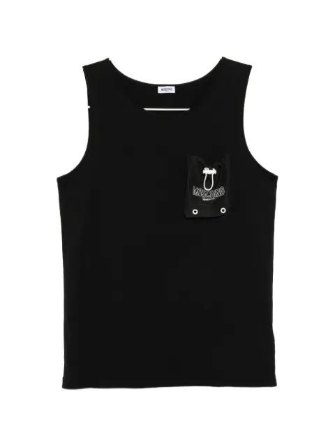scoop-neck vest by MOSCHINO