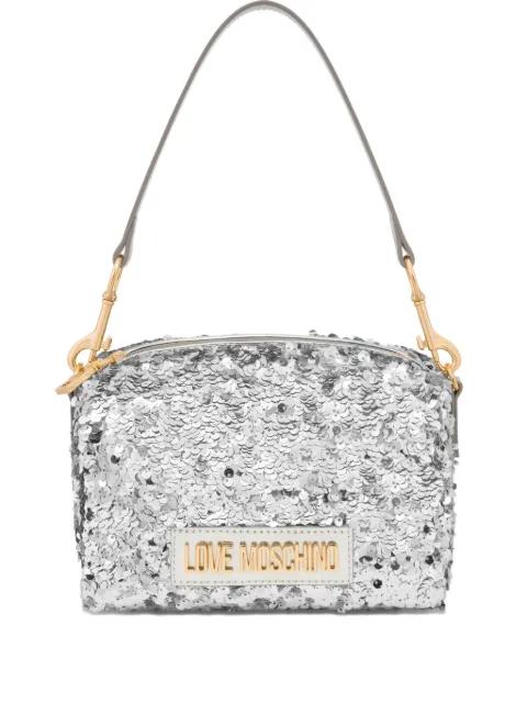 sequin-embellished shoulder bag by MOSCHINO
