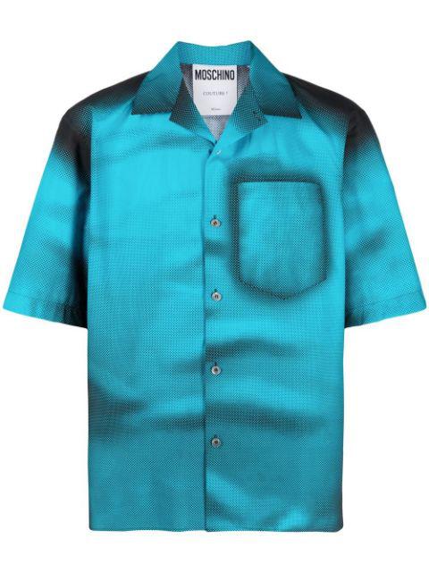 short-sleeve cotton shirt by MOSCHINO