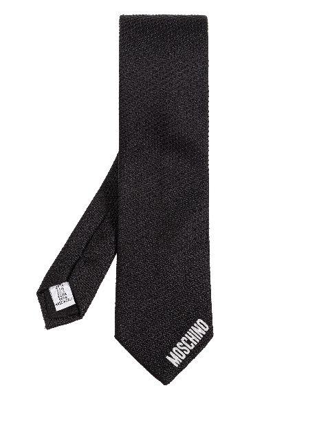 silk tie by MOSCHINO