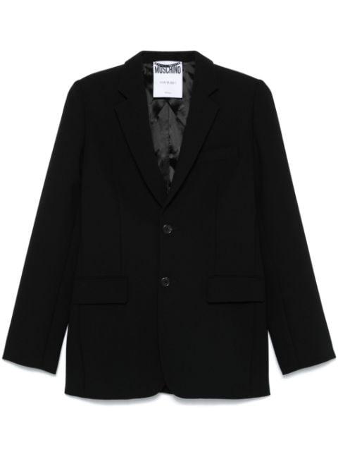 single-breasted blazer by MOSCHINO