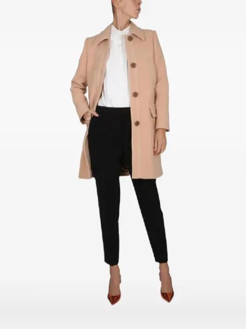 single-breasted coat by MOSCHINO