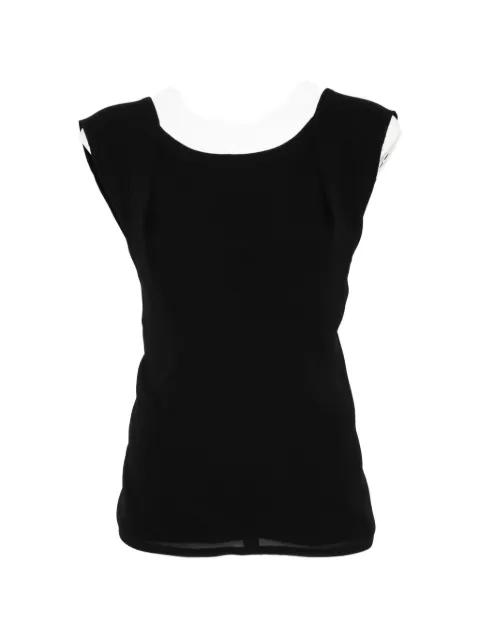 sleeveless blouse by MOSCHINO