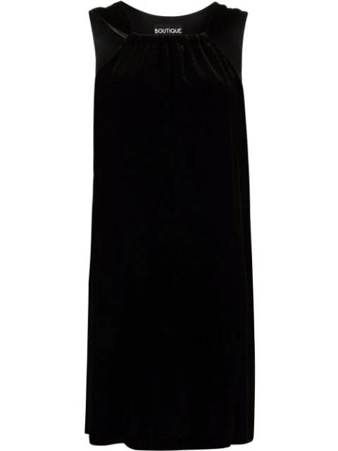 sleeveless shift mini dress by MOSCHINO