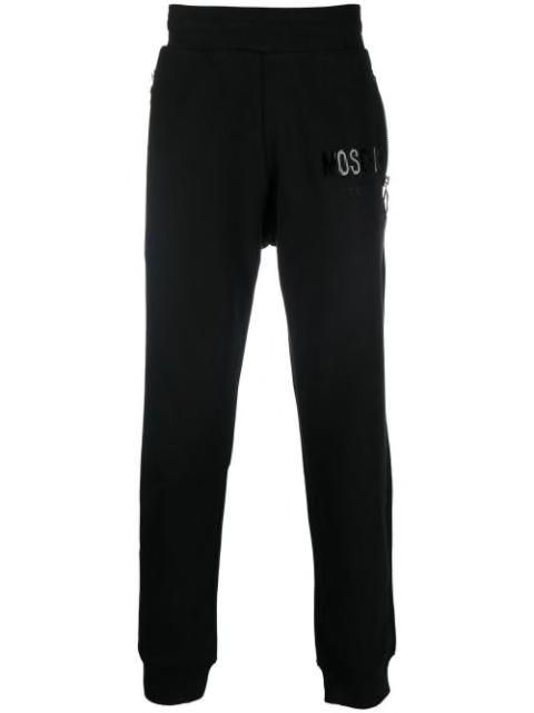 slim-cut track pants by MOSCHINO