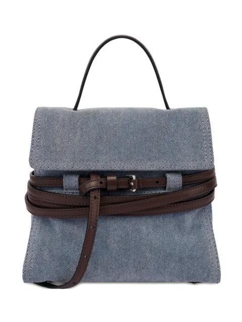 smal Tie Me tote bag by MOSCHINO