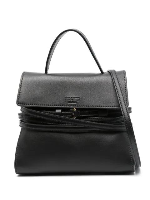 small Tie Me top bag by MOSCHINO