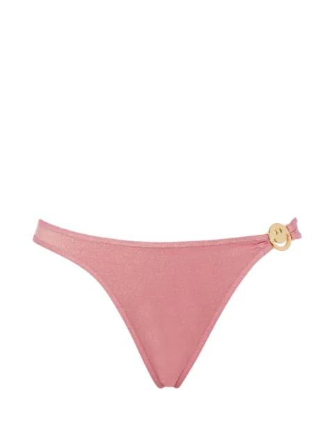 smiley-plaque bikini by MOSCHINO