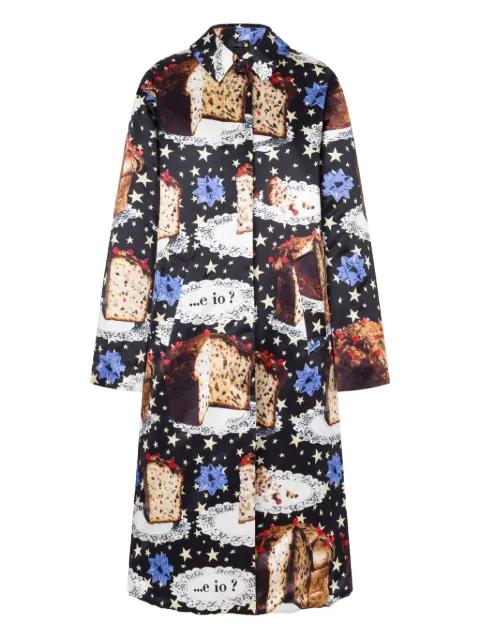 star-print coat by MOSCHINO