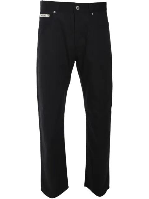 straight-leg trousers by MOSCHINO