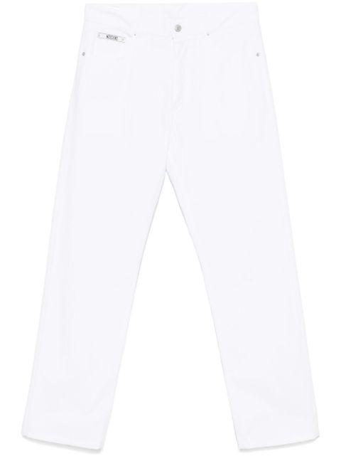straight-leg trousers by MOSCHINO