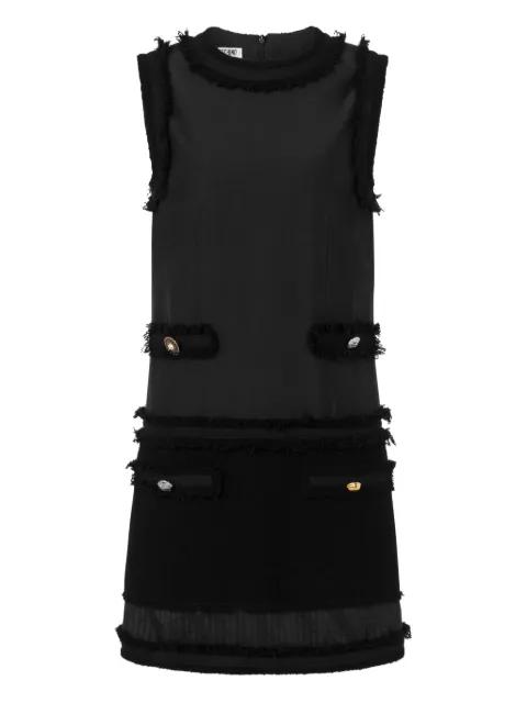 stretch bouclé dress by MOSCHINO