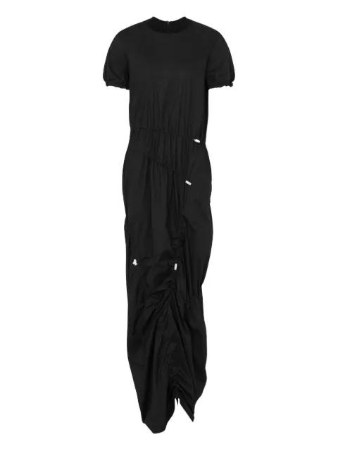 stretch-cotton poplin dress by MOSCHINO