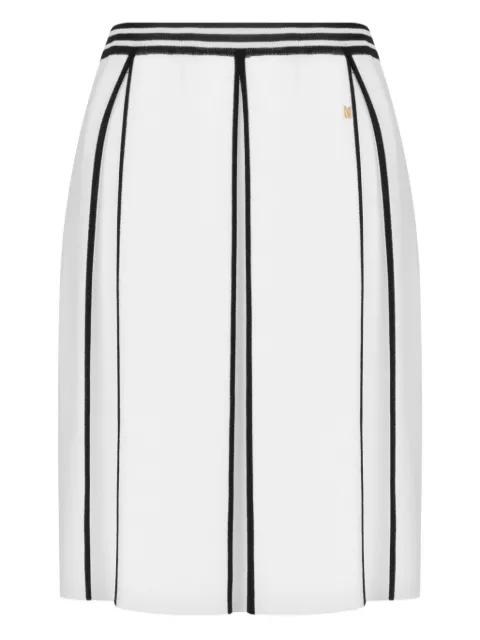 striped-pattern skirt by MOSCHINO