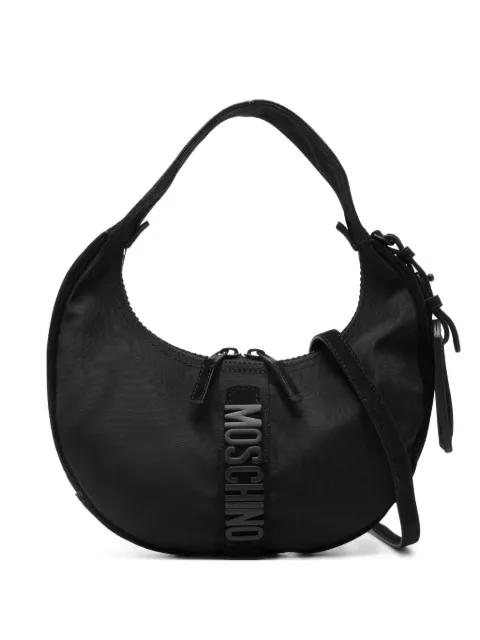 suede shoulder bag by MOSCHINO