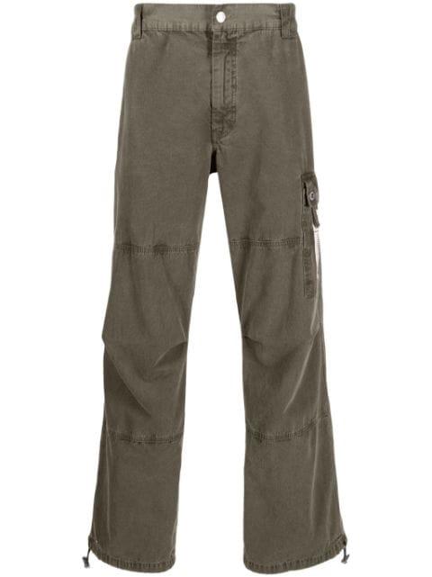 tapered-leg cargo trousers by MOSCHINO