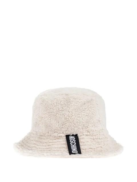 teddy bucket hat by MOSCHINO