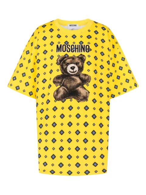 teddy-graphic T-shirt by MOSCHINO
