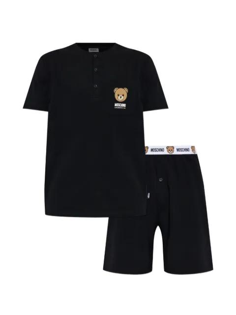 two-piece pajama set by MOSCHINO