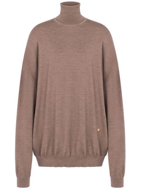 wide-sleeves virgin wool jumper by MOSCHINO