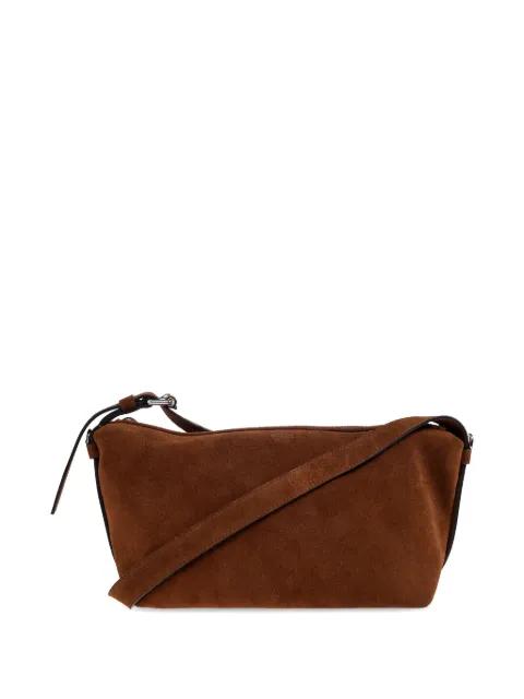 zip leather tote bag by MOSCHINO