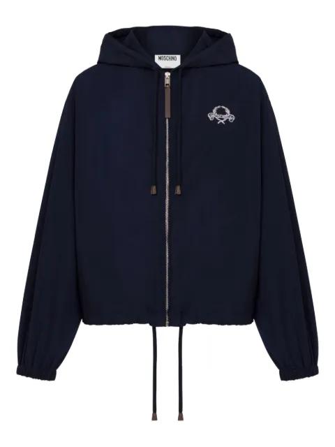 zip-up bomber jacket by MOSCHINO