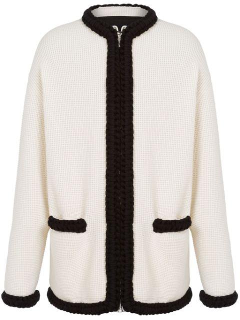 zip-up jacket by MOSCHINO
