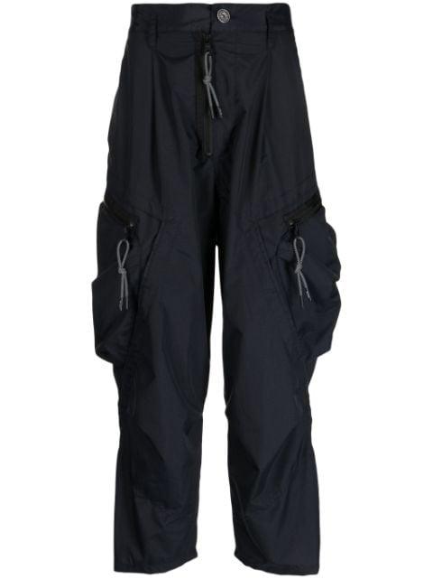3D drop-crotch trousers by MOSTLY HEARD RARELY SEEN