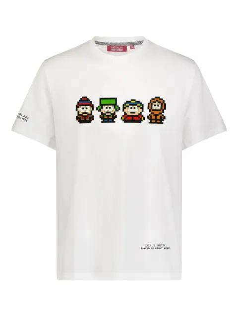 8-bit graphic-print T-shirt by MOSTLY HEARD RARELY SEEN