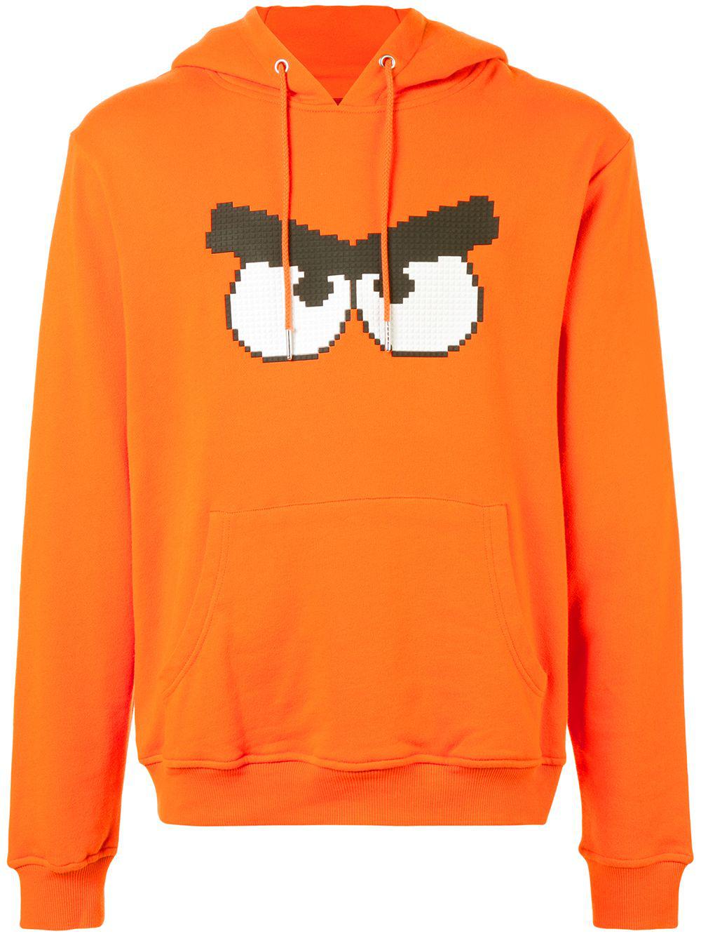 Angry print hoodie by MOSTLY HEARD RARELY SEEN