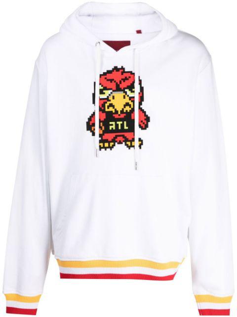 Atlanta graphic-print hoodie by MOSTLY HEARD RARELY SEEN
