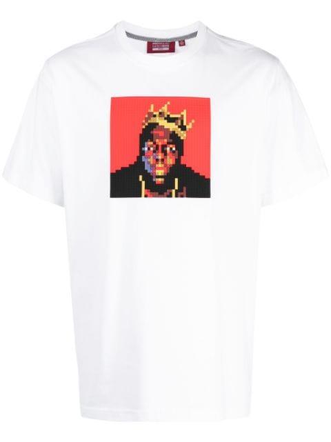 Biggie appliqué-detail T-shirt by MOSTLY HEARD RARELY SEEN