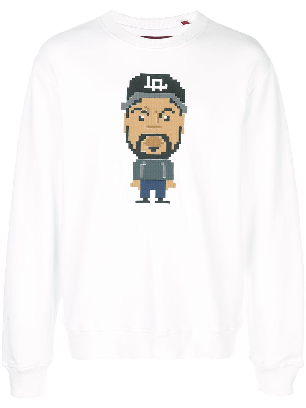 CMPTN printed sweatshirt by MOSTLY HEARD RARELY SEEN