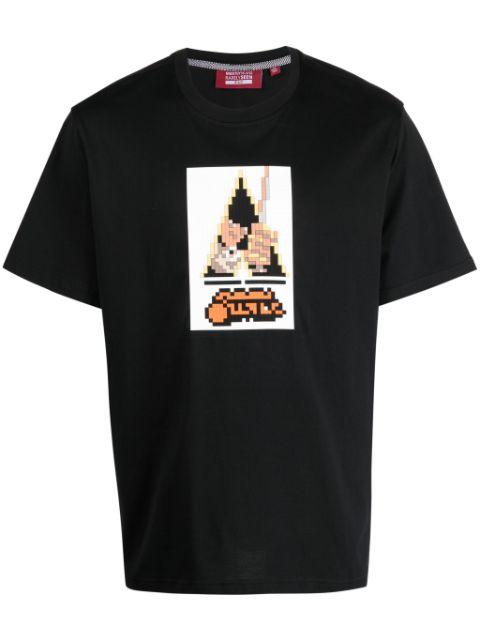 Clock Is Working cotton T-shirt by MOSTLY HEARD RARELY SEEN