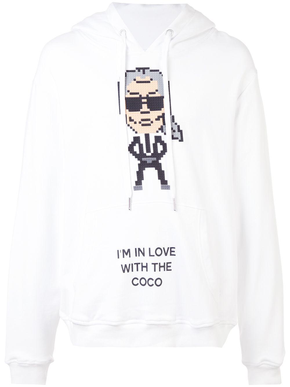 Coco print hoodie by MOSTLY HEARD RARELY SEEN