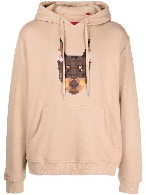Doberman Pincher pullover hoodie by MOSTLY HEARD RARELY SEEN