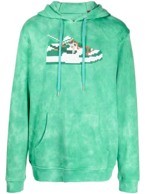 Dunk tie-dye pullover hoodie by MOSTLY HEARD RARELY SEEN