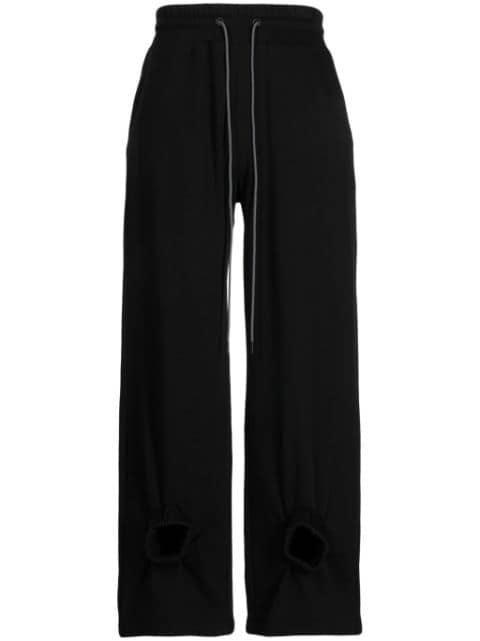 Four Ankle cotton track trousers by MOSTLY HEARD RARELY SEEN