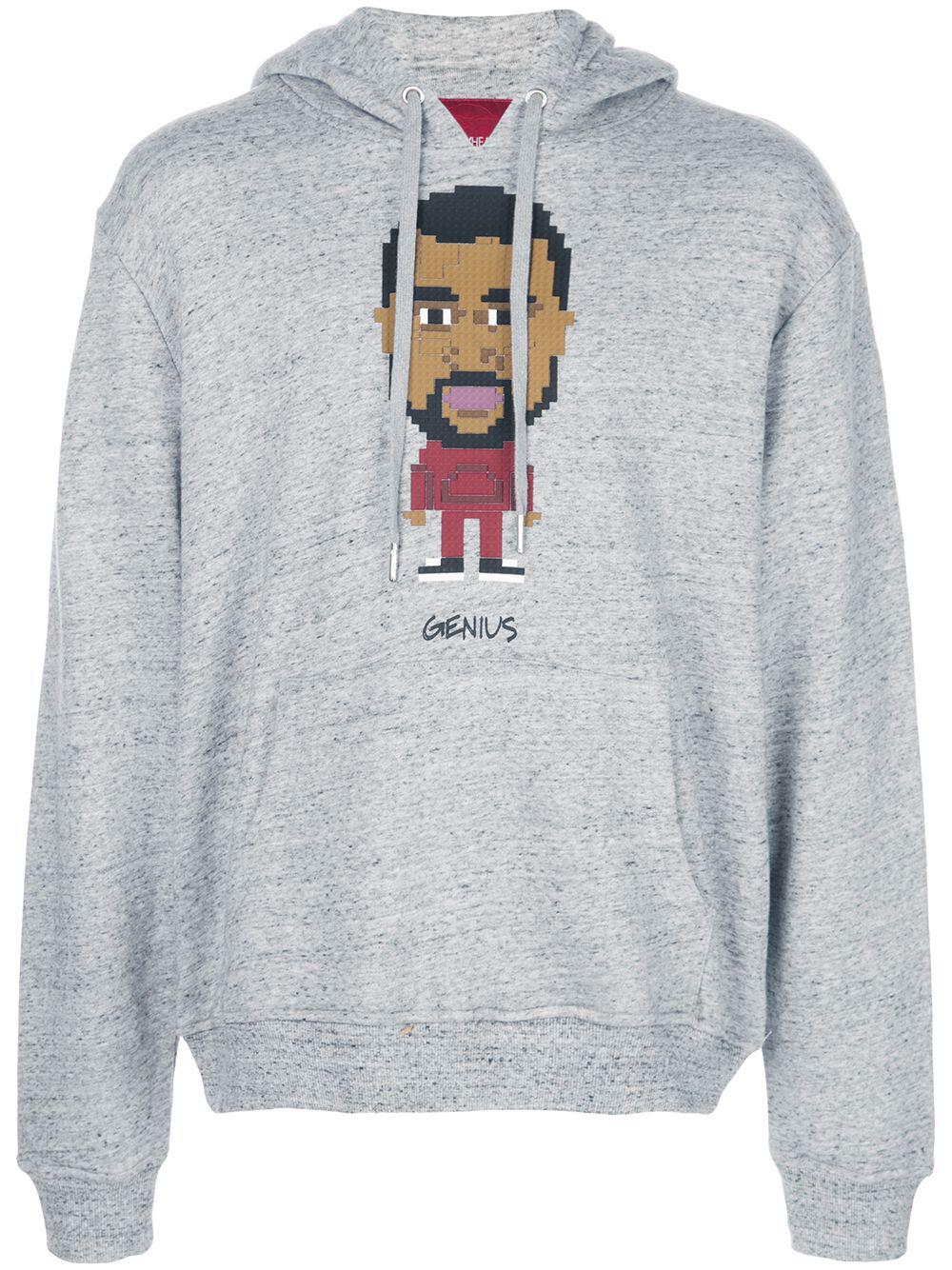 Genius print hoodie by MOSTLY HEARD RARELY SEEN